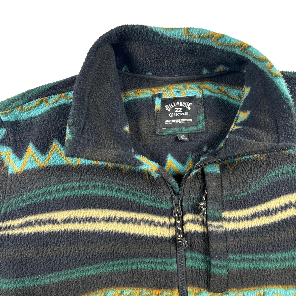 Billabong Recycler Adventure Division Fleece Quarter Zip Men’s Size M